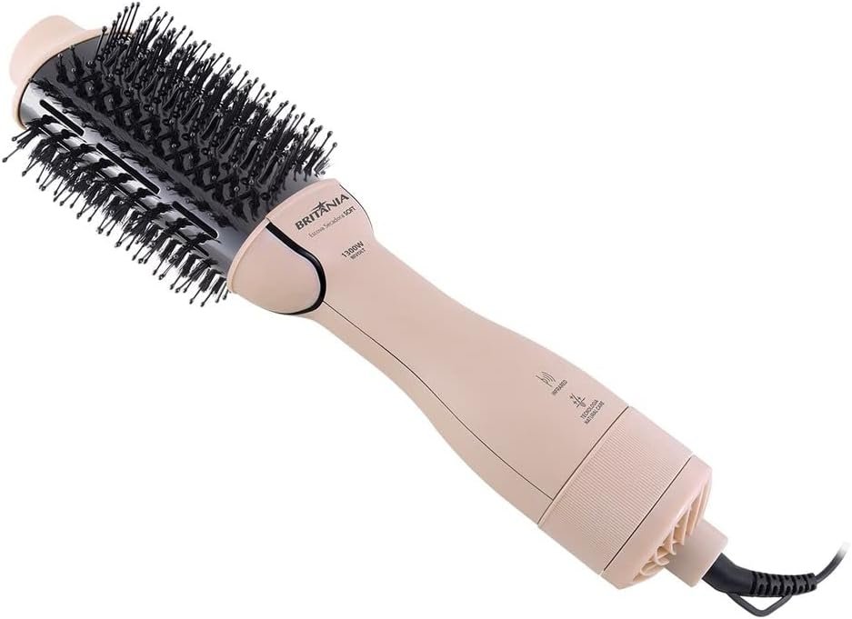 Escova Secadora Britania Soft 4 em 1 1300W